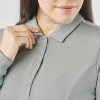 Women's Nevada L/S Micro Pique Polo