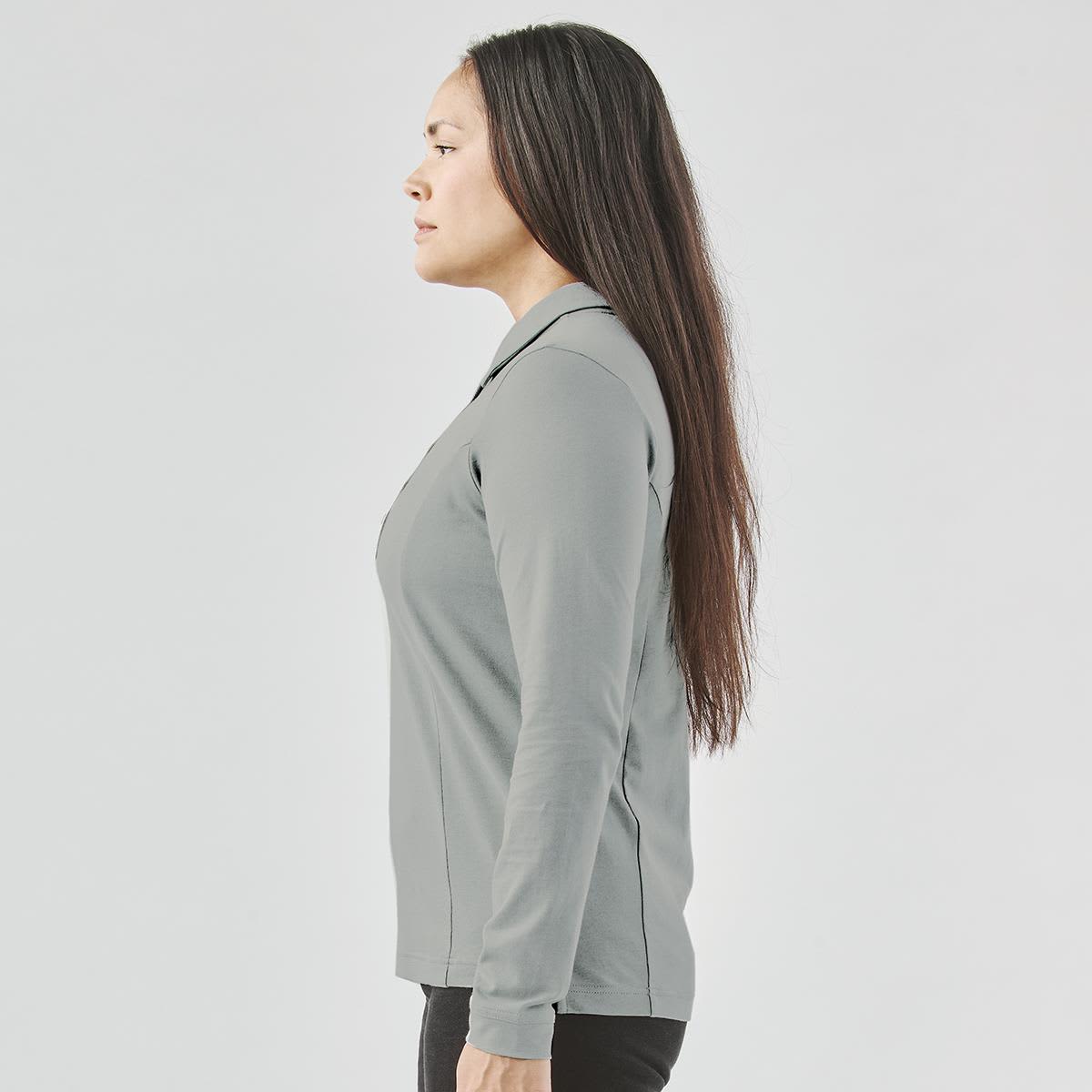 Women's Nevada L/S Micro Pique Polo