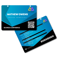 Pocketless Name Tag 105 x 74mm Landscape