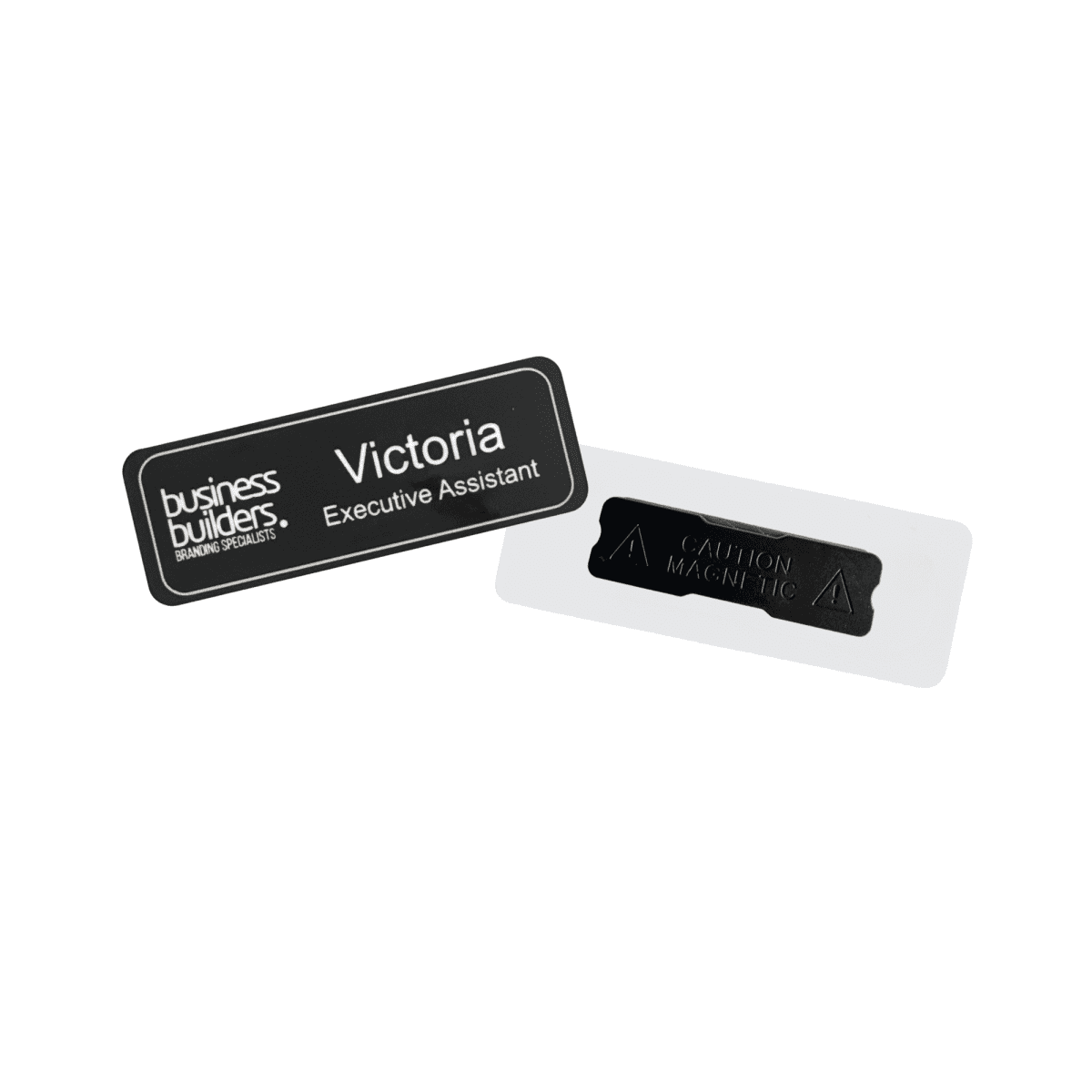 Plastic Staff Name Badge Engraved 75 x 27mm