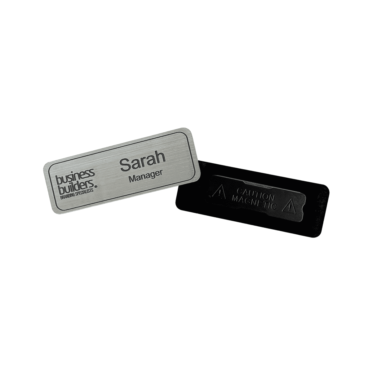 Plastic Staff Name Badge Engraved 75 x 27mm