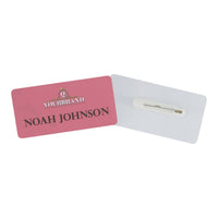Plastic (PET) Staff Badge Full Colour Matte Finish