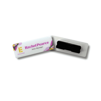Plastic Staff Badge Printed Epoxy Finish