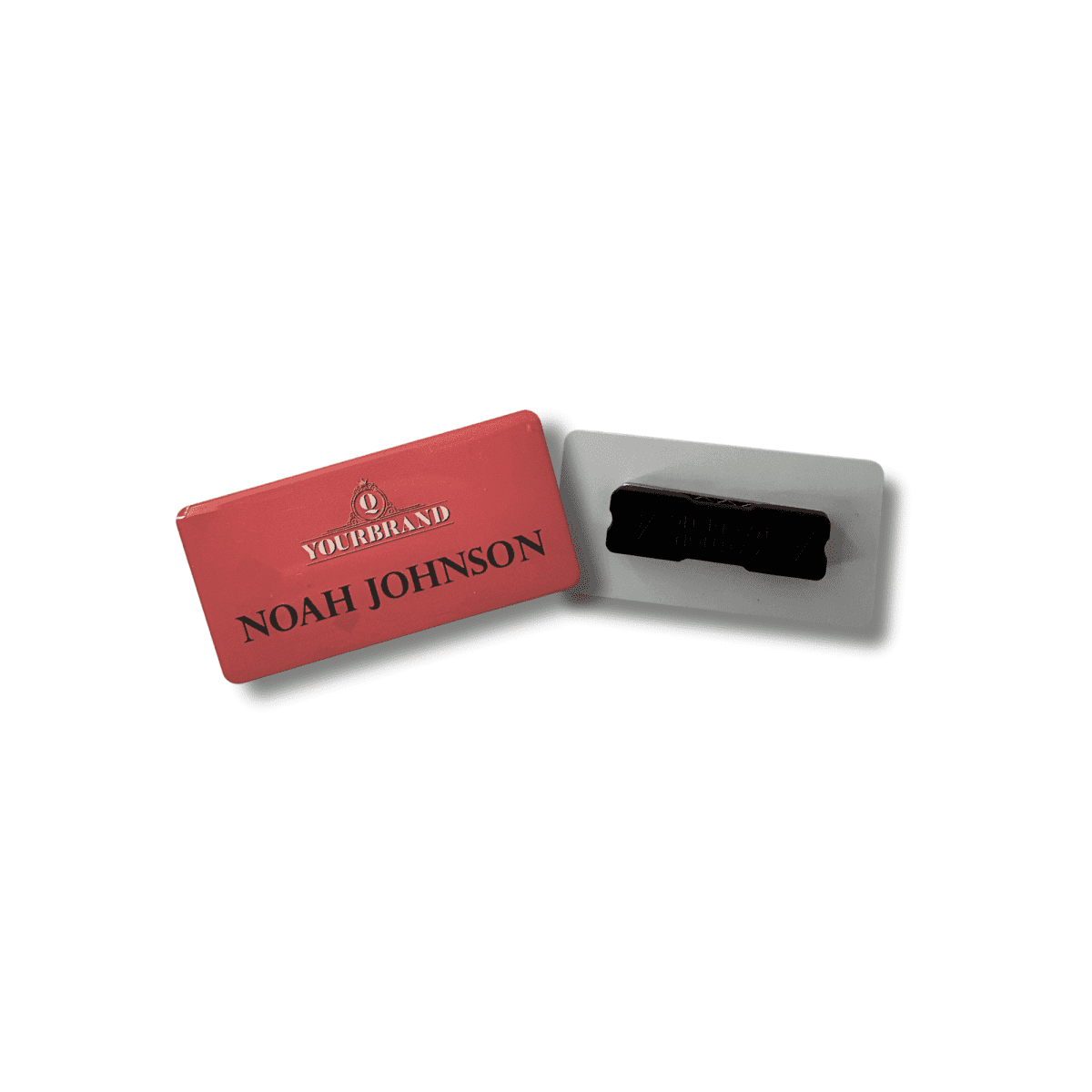 Plastic Staff Badge Printed Epoxy Finish