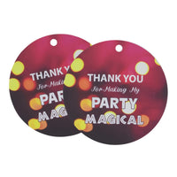 Plastic Card (PET) Round Tag 75mm Full Colour