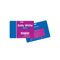 Plastic Card (PET) Landscape Tag 105 x 74mm
