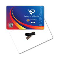 Plastic Card (PET) Tag 85.6 x  54mm