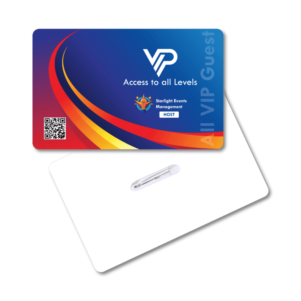 Plastic Card (PET) Tag 85.6 x  54mm