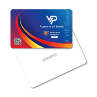 Plastic Card (PET) Tag 85.6 x  54mm