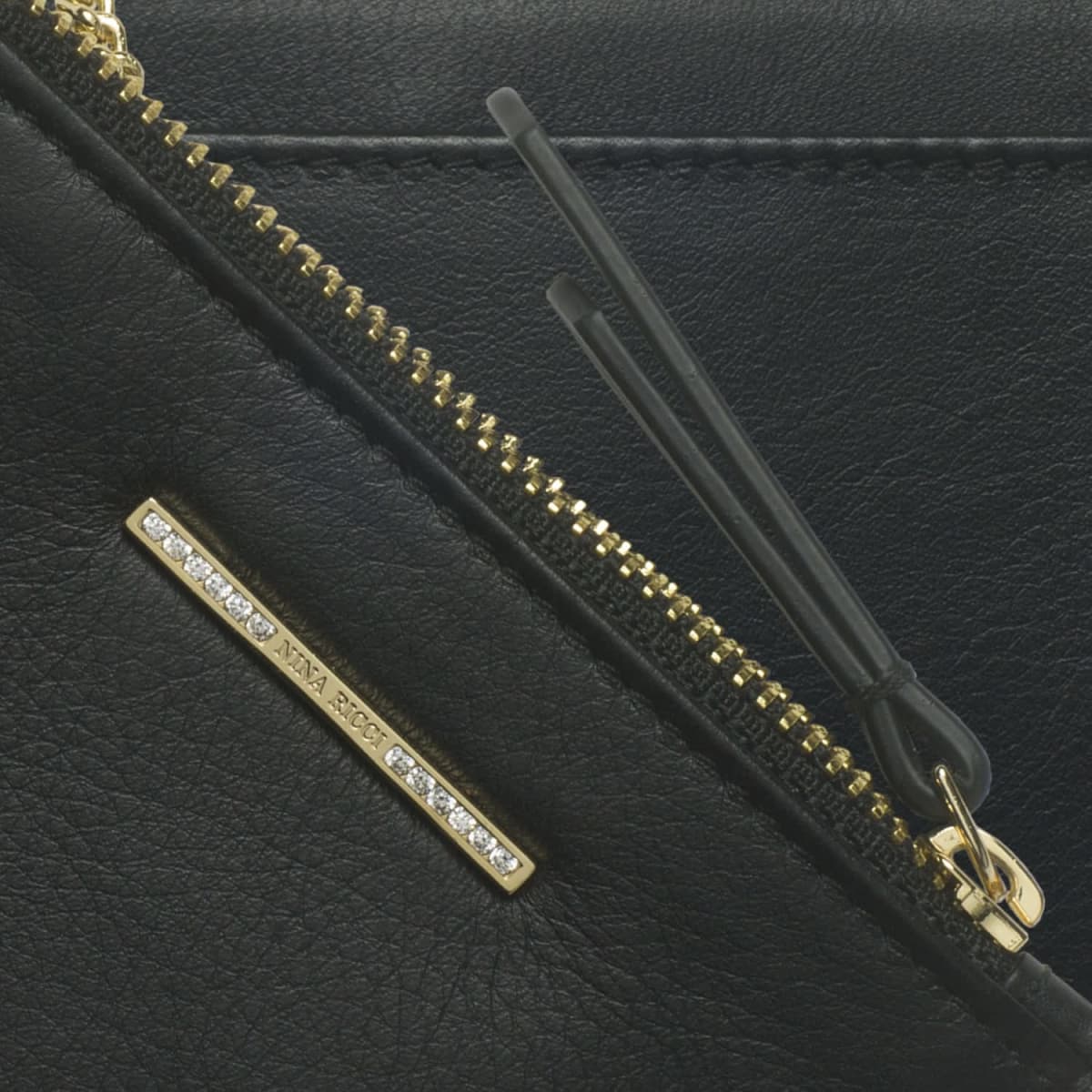 Key ring Barrette Noir