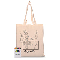 Colourful Calico Tote Bag