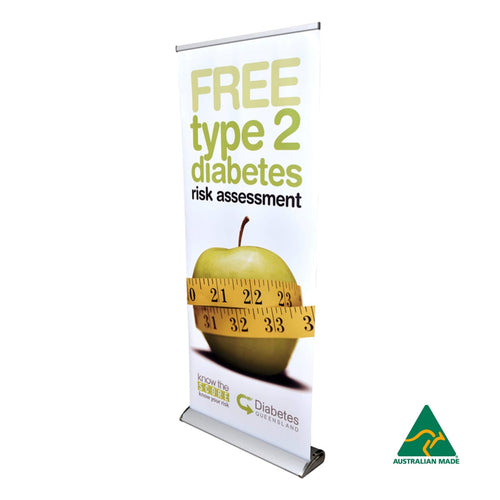 Deluxe 850mm Roll Up Banner
