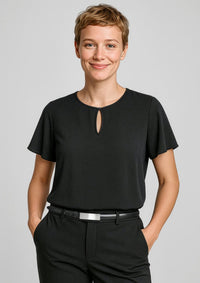Womens Vienna Short Sleeve Blouse