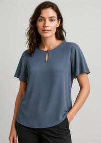 Womens Vienna Short Sleeve Blouse