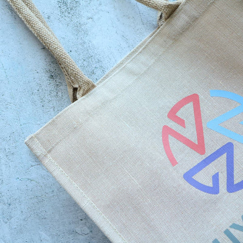 Jabali Jute Tote Bag