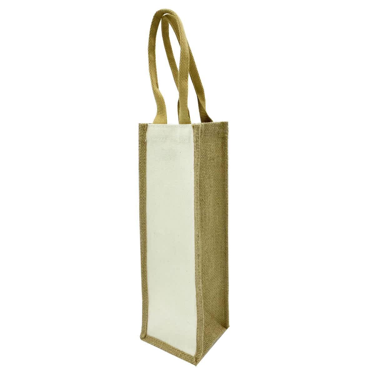 Jute Single Wine Bag