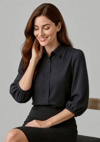 Womens Lucy 3/4 Sleeve Blouse