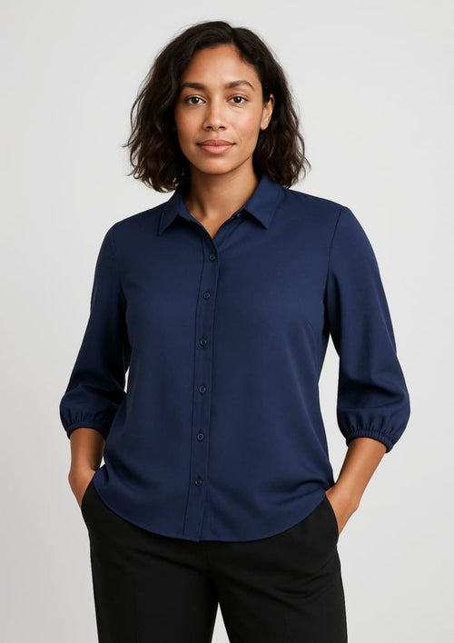 Womens Lucy 3/4 Sleeve Blouse