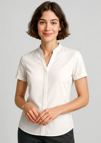 Womens Juliette Short Sleeve Blouse