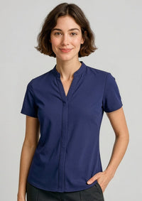 Womens Juliette Short Sleeve Blouse