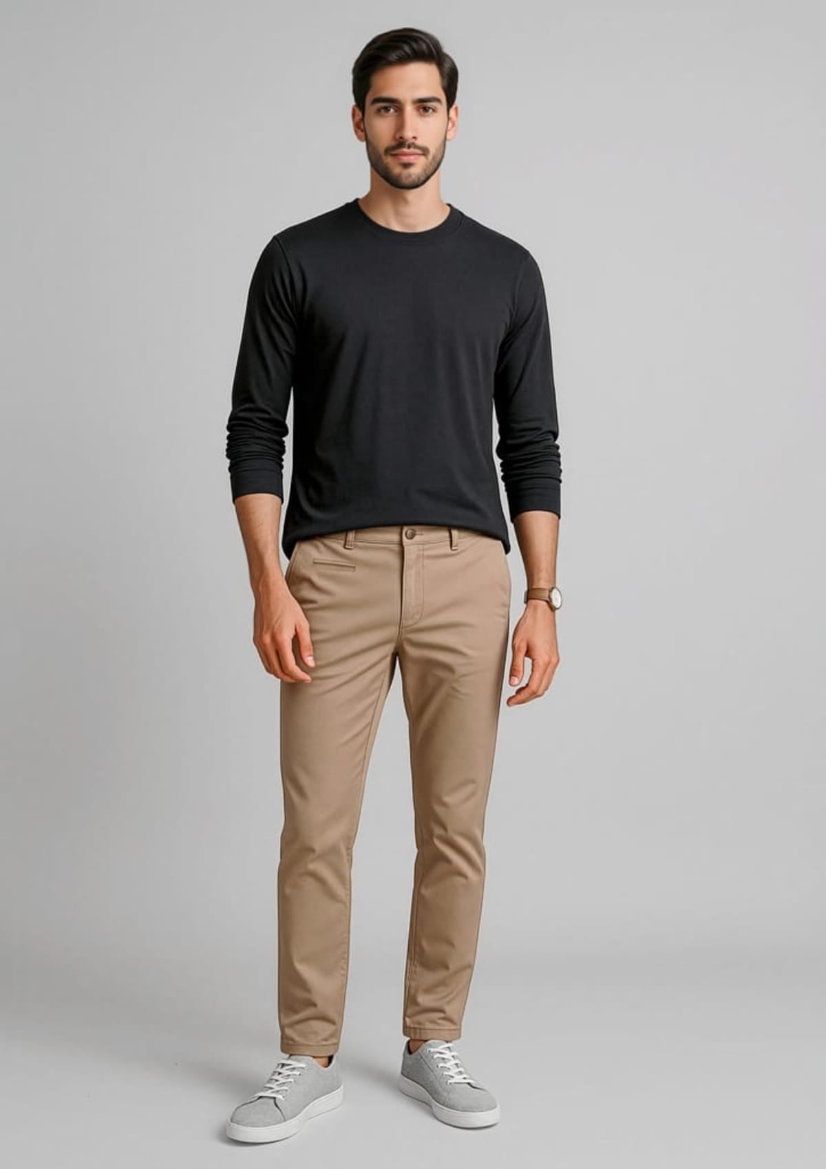 Mens Traveller Tapered Stretch Chino Pant