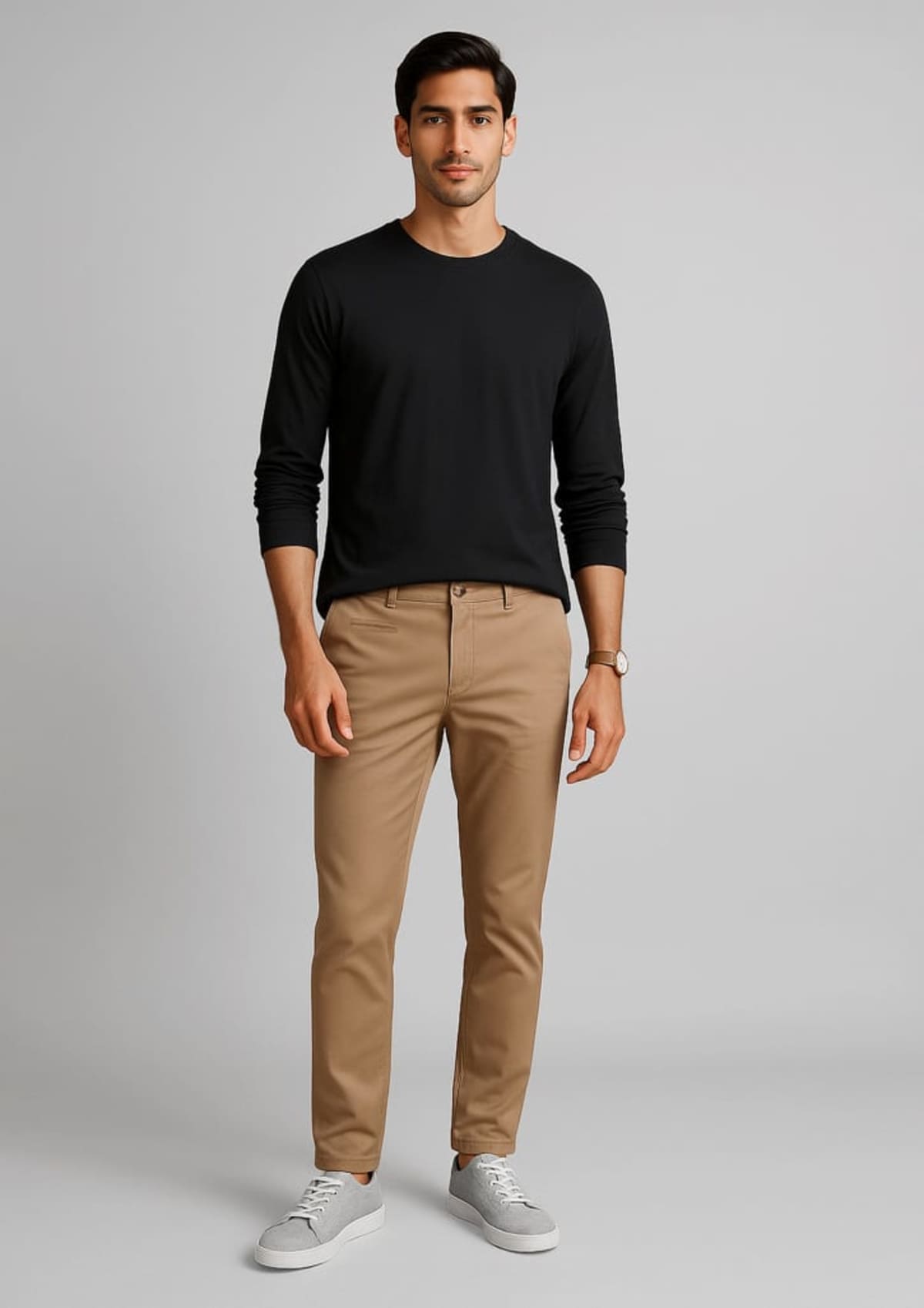 Mens Traveller Tapered Stretch Chino Pant