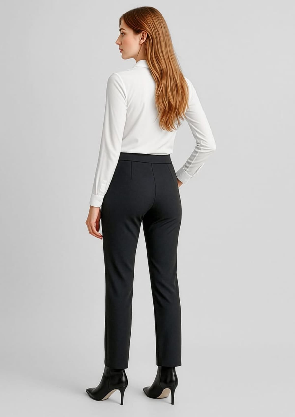 Womens Scuba Ponte Mid-rise Pull-on Pant