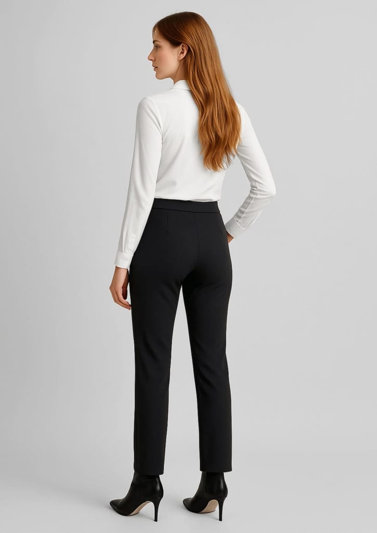 Womens Scuba Ponte Mid-rise Pull-on Pant