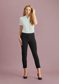 Womens Siena 7/8 Mid-waist Slim Leg Pant