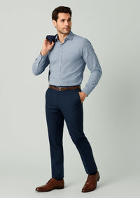 Mens Renew Slim Fit Flat Front Pant