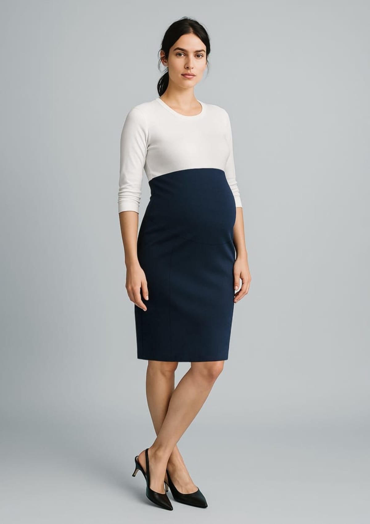 Womens Cool StretchMaternity Skirt