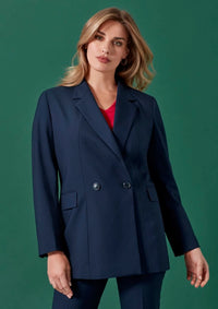 Womens Renew Double Breasted Longline Jacket