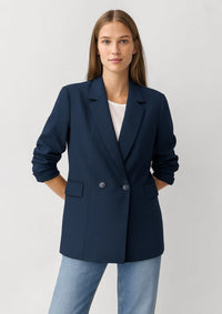 Womens Renew Double Breasted Longline Jacket
