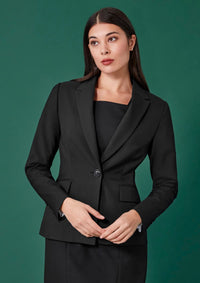 Womens Renew Single Button Mid Length Jacket