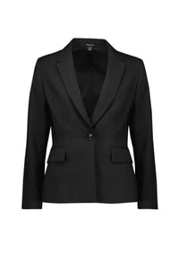 Womens Renew Single Button Mid Length Jacket