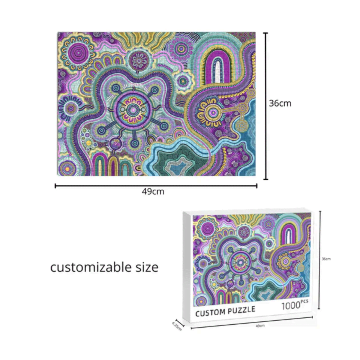 Sustainable 1,000-Piece Jigsaw Puzzle