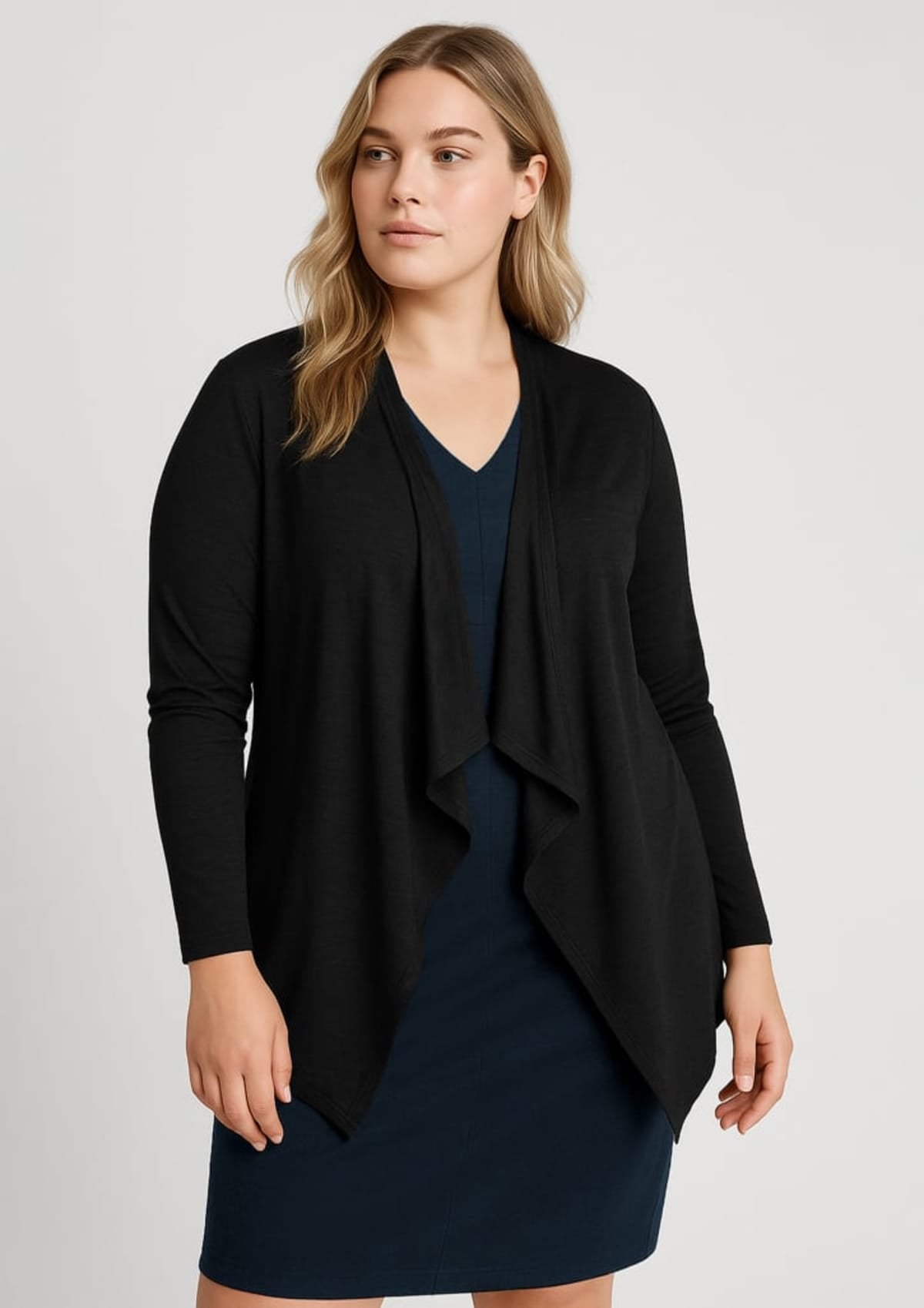 Womens Sofia Waterfall Cardigan