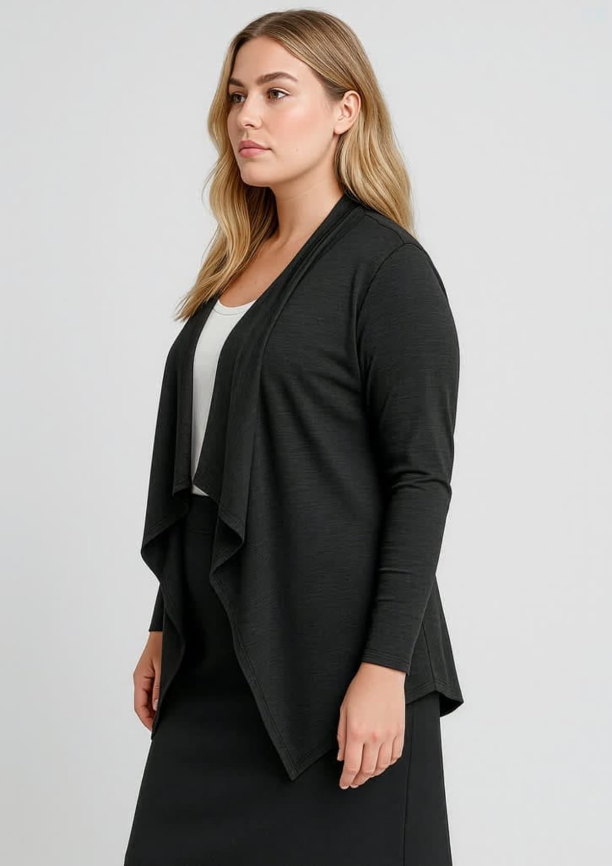Womens Sofia Waterfall Cardigan