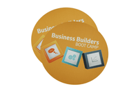 Mouse Mat Sublimated Round Locally Printed