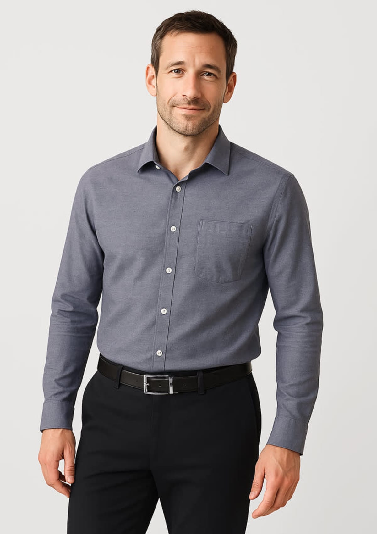 Mens Charlie Classic Fit Long Sleeve Shirt