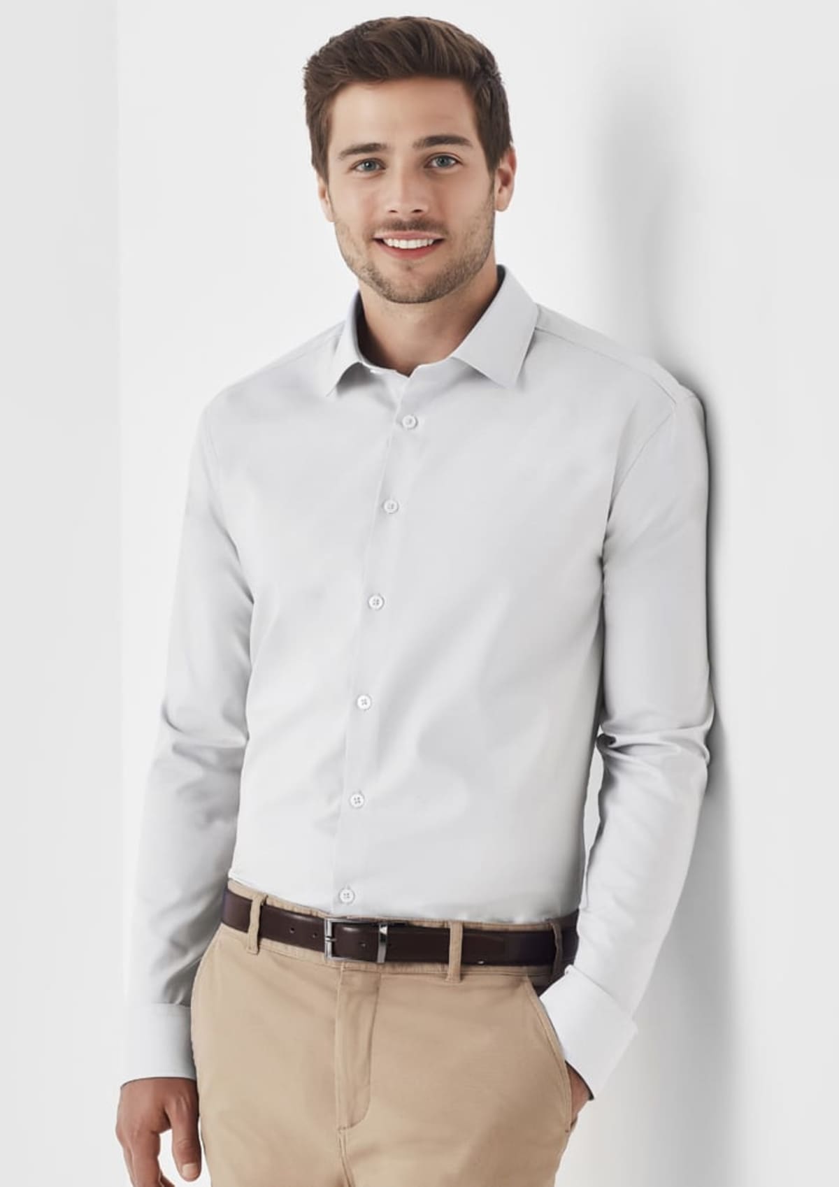 Mens Charlie Slim Fit Long Sleeve Shirt