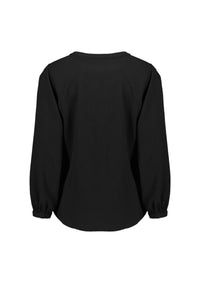 Womens Ruche Long Sleeve Blouse