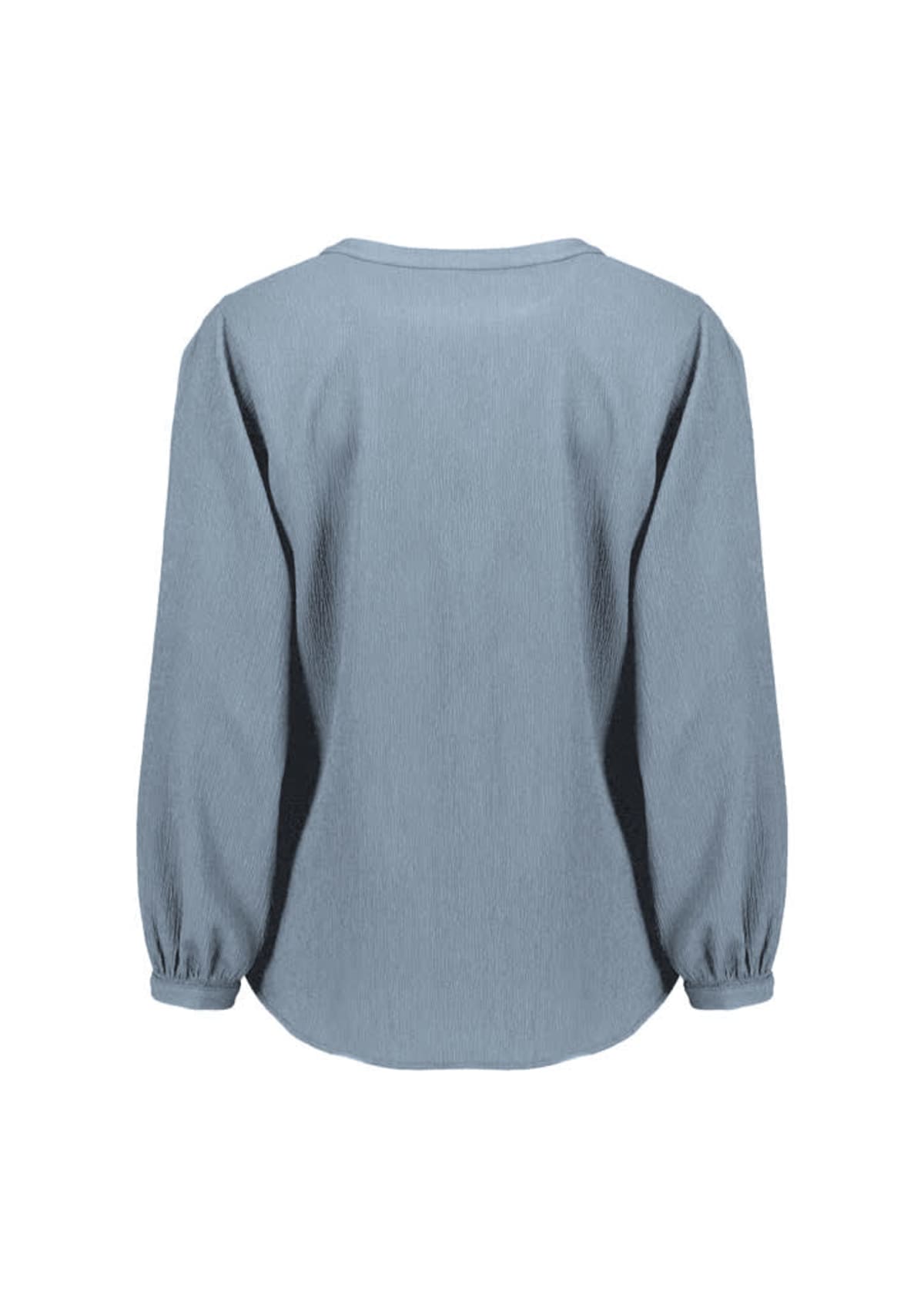 Womens Ruche Long Sleeve Blouse