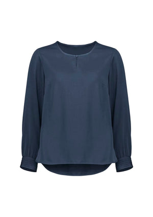 Womens Evelyn Long Sleeve Blouse