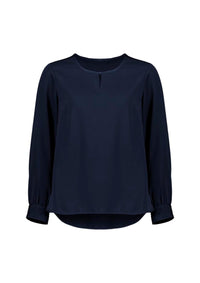 Womens Evelyn Long Sleeve Blouse