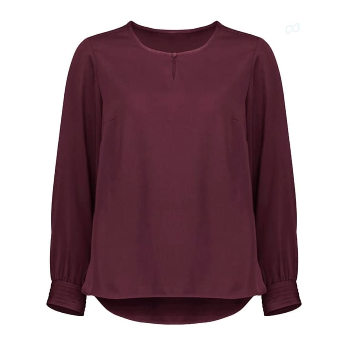 Womens Evelyn Long Sleeve Blouse