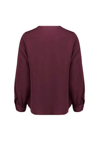 Womens Evelyn Long Sleeve Blouse