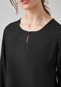 Womens Evelyn Long Sleeve Blouse