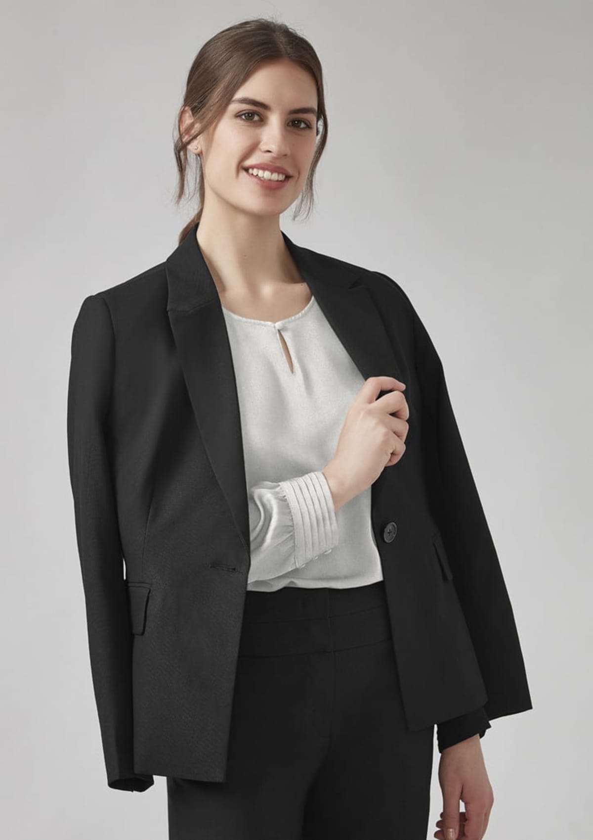 Womens Evelyn Long Sleeve Blouse