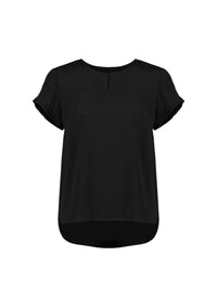 Womens Evelyn Short Sleeve Blouse